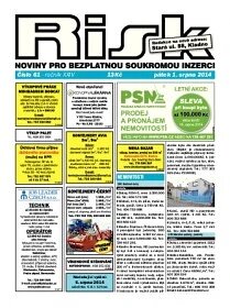 Obálka e-magazínu Risk 61/2014