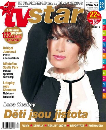 Obálka e-magazínu TV Star 20/2016