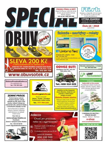 Obálka e-magazínu Special 12/2018