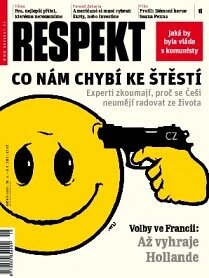 Obálka e-magazínu Respekt 18/2012