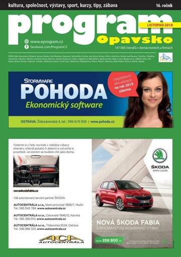 Obálka e-magazínu Program OP 11-2018