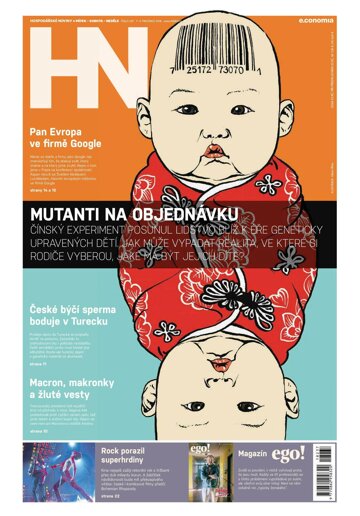 Obálka e-magazínu Hospodářské noviny 237 - 7.12.2018