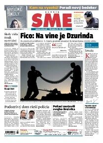 Obálka e-magazínu SME 21.11.2012