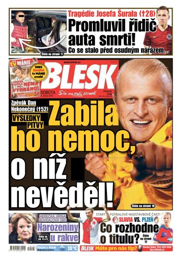 Obálka e-magazínu Blesk 4.5.2019