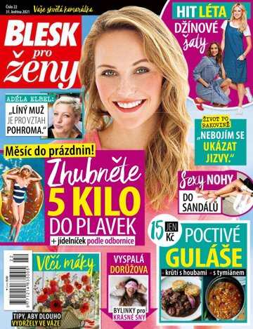 Obálka e-magazínu Blesk pro ženy 22/2021