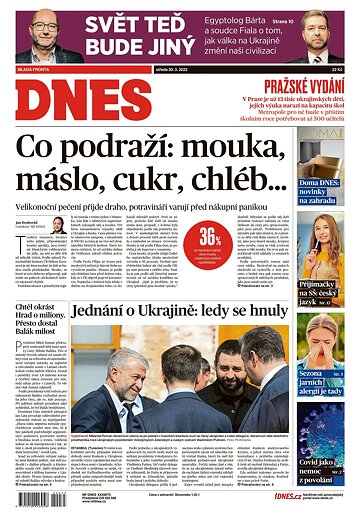 Obálka e-magazínu MF Dnes 30.3.2022