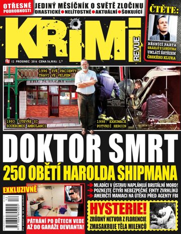 Obálka e-magazínu Krimi revue 12/16