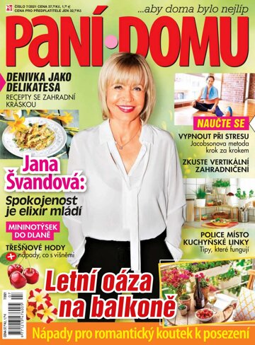 Obálka e-magazínu Paní domu 7/21