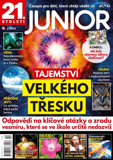 Obálka e-magazínu 21. století JUNIOR 2/22