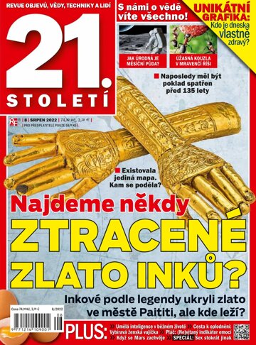 Obálka e-magazínu 21. století 8/22