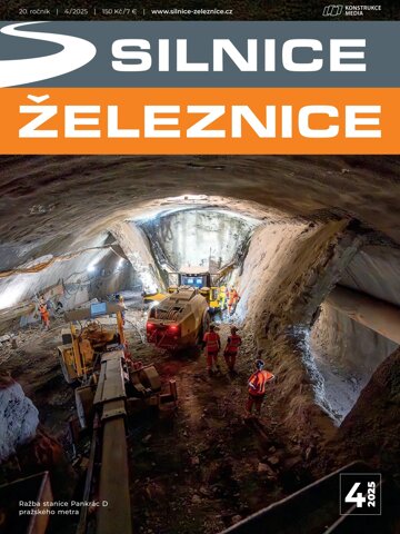 Obálka e-magazínu Silnice Železnice 4/2025