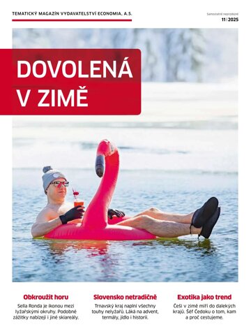 Obálka e-magazínu Hospodářské noviny - příloha 220 - 12.11.2025 Dovolená v zimě