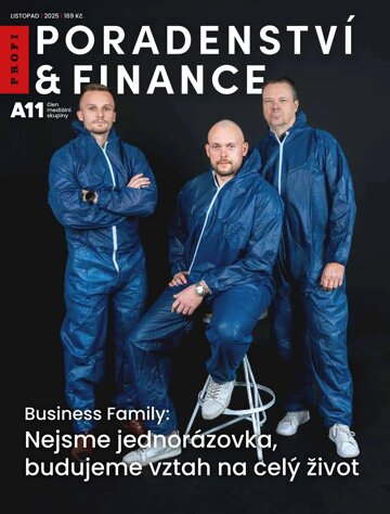 Obálka e-magazínu Profi Poradenství Finance 11/2025