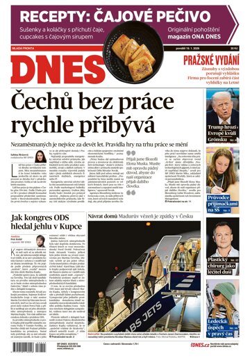 Obálka e-magazínu MF Dnes 19.1.2026