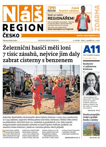 Obálka e-magazínu Náš Region - Česko 5/2026