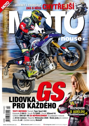 Obálka e-magazínu Motohouse 4/2026