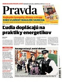 Obálka e-magazínu Pravda 17.8.2012