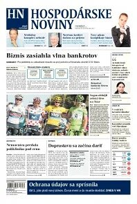 Obálka e-magazínu Hospodárske noviny 22.7.2013