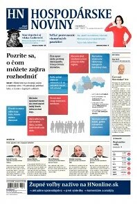 Obálka e-magazínu Hospodárske noviny 08.11.2013