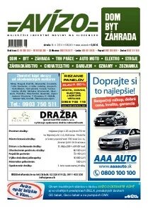 Obálka e-magazínu Avízo 45 (16.4.2014)