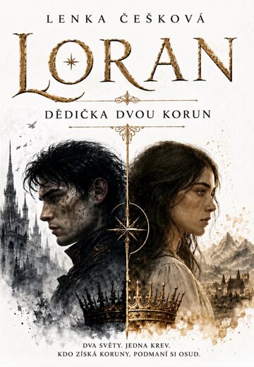 Obálka knihy Loran: Dědička dvou korun
