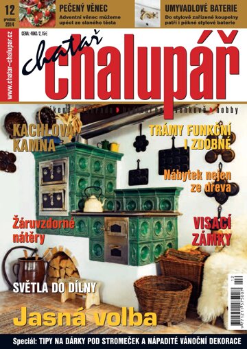 Obálka e-magazínu Chatař Chalupář 12/2014