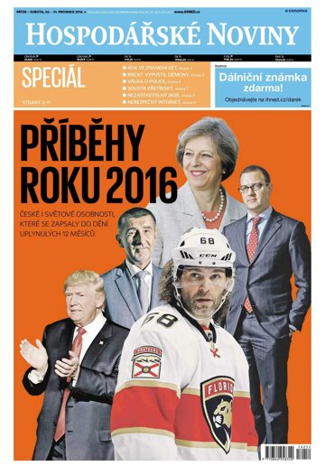 Obálka e-magazínu Hospodářské noviny 252 - 30.12.2016