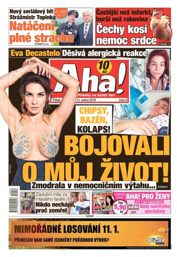 Obálka e-magazínu AHA! 11.1.2019