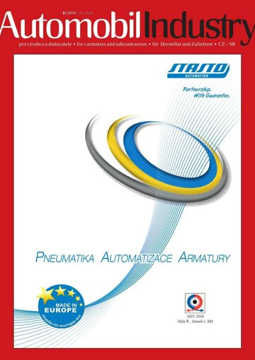 Obálka e-magazínu Automobil Industry 3/2018