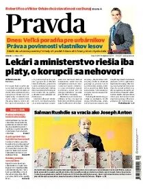 Obálka e-magazínu Pravda 2.10.2012