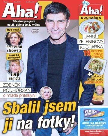 Obálka e-magazínu AHA! Tv - 25.4.2019