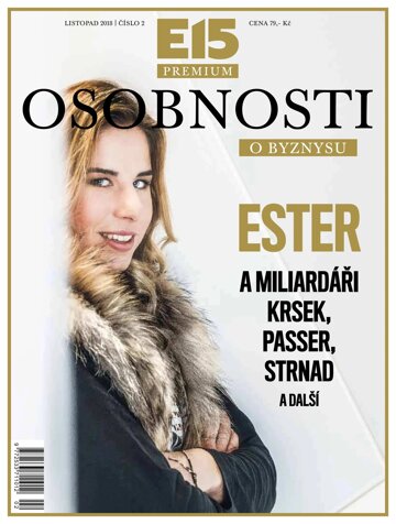 Obálka e-magazínu E15 Premium 8/2018