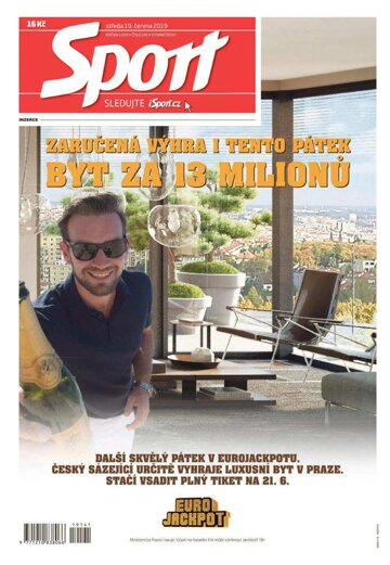 Obálka e-magazínu Sport 19.6.2019