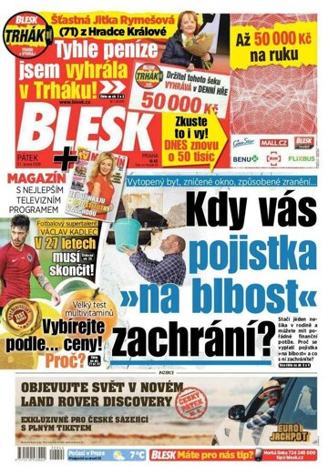 Obálka e-magazínu Blesk 21.2.2020