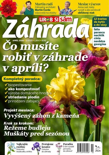 Obálka e-magazínu Záhrada 2020 02