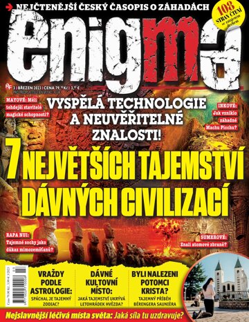 Obálka e-magazínu Enigma 3/23