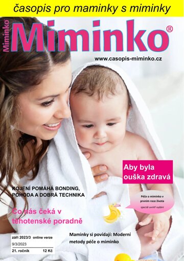 Obálka e-magazínu Miminko 9.3.2023