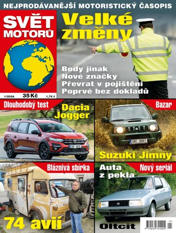 Obálka e-magazínu Svět motorů 1/2024