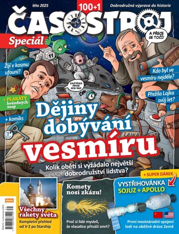 Obálka e-magazínu Časostroj SPECIÁL léto 2025