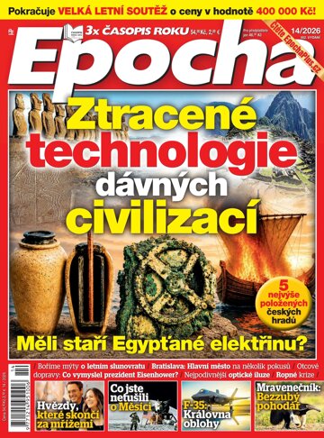 Obálka e-magazínu Epocha 14/2026
