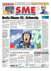 Obálka e-magazínu SME 6.2.2013