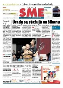 Obálka e-magazínu SME 11.2.2013