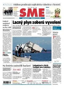 Obálka e-magazínu SME 17.9.2013