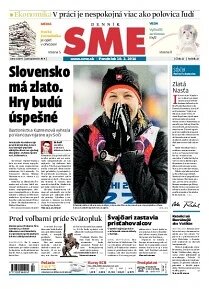 Obálka e-magazínu SME 10.2.2014