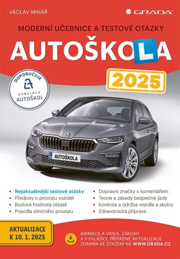 Obálka knihy Autoškola 2025