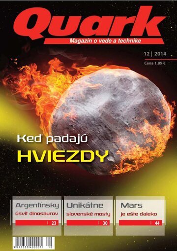 Obálka e-magazínu Quark 12/2014