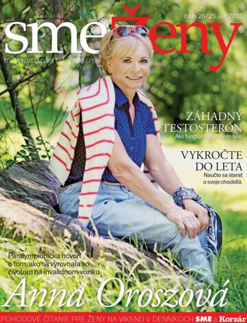 Obálka e-magazínu SME ženy 25/6/2016