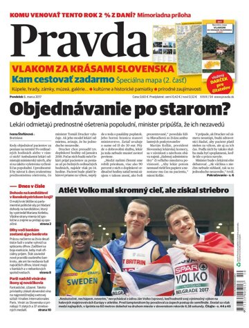 Obálka e-magazínu Pravda 6.3.2017