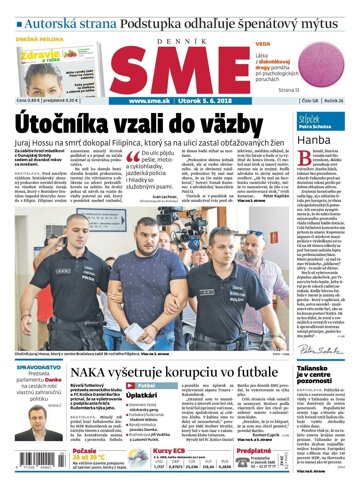 Obálka e-magazínu SME 5.6.2018