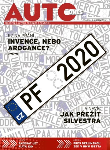Obálka e-magazínu Auto DNES 31.12.2019